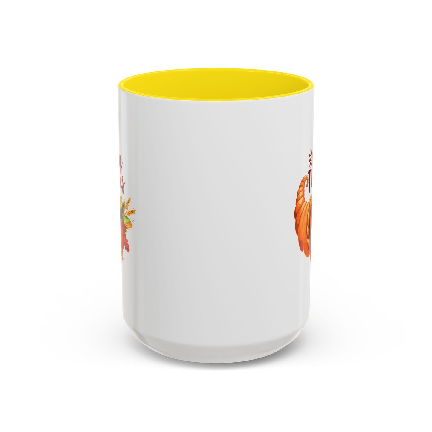 Accent Coffee Mug -Thanksgiving - Give Thanks