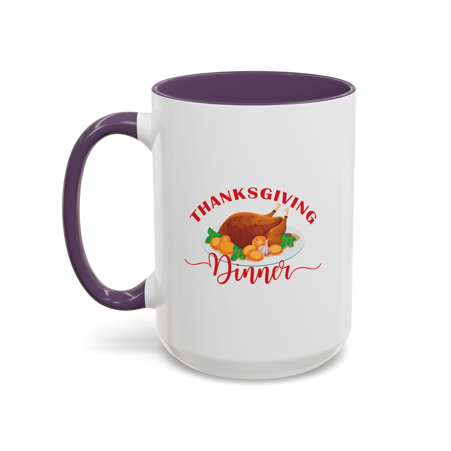 Accent Coffee Mug -Thanksgiving Dinner