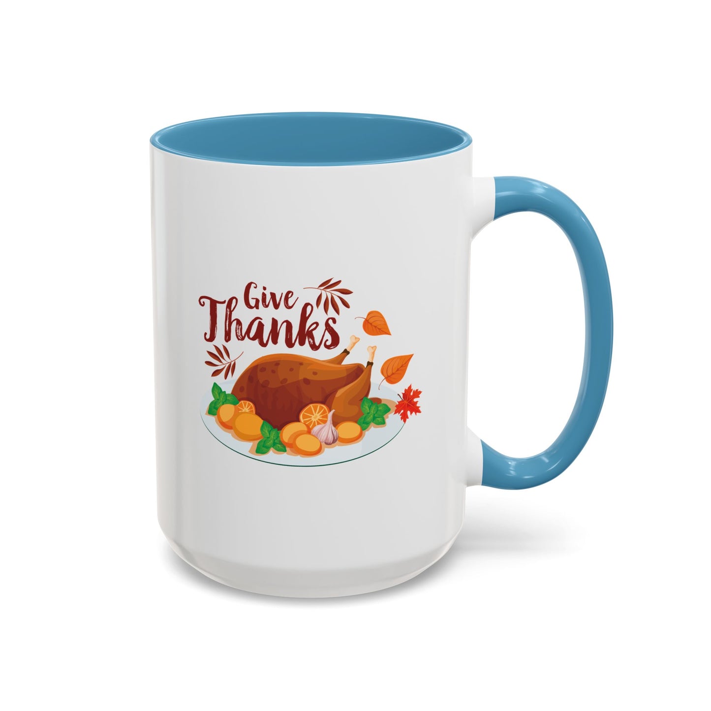 Accent Coffee Mug -Give Thanks