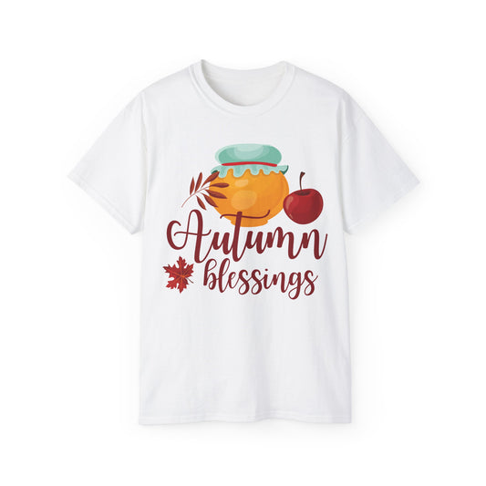 Unisex Ultra Cotton Tee - Autumn Blessings