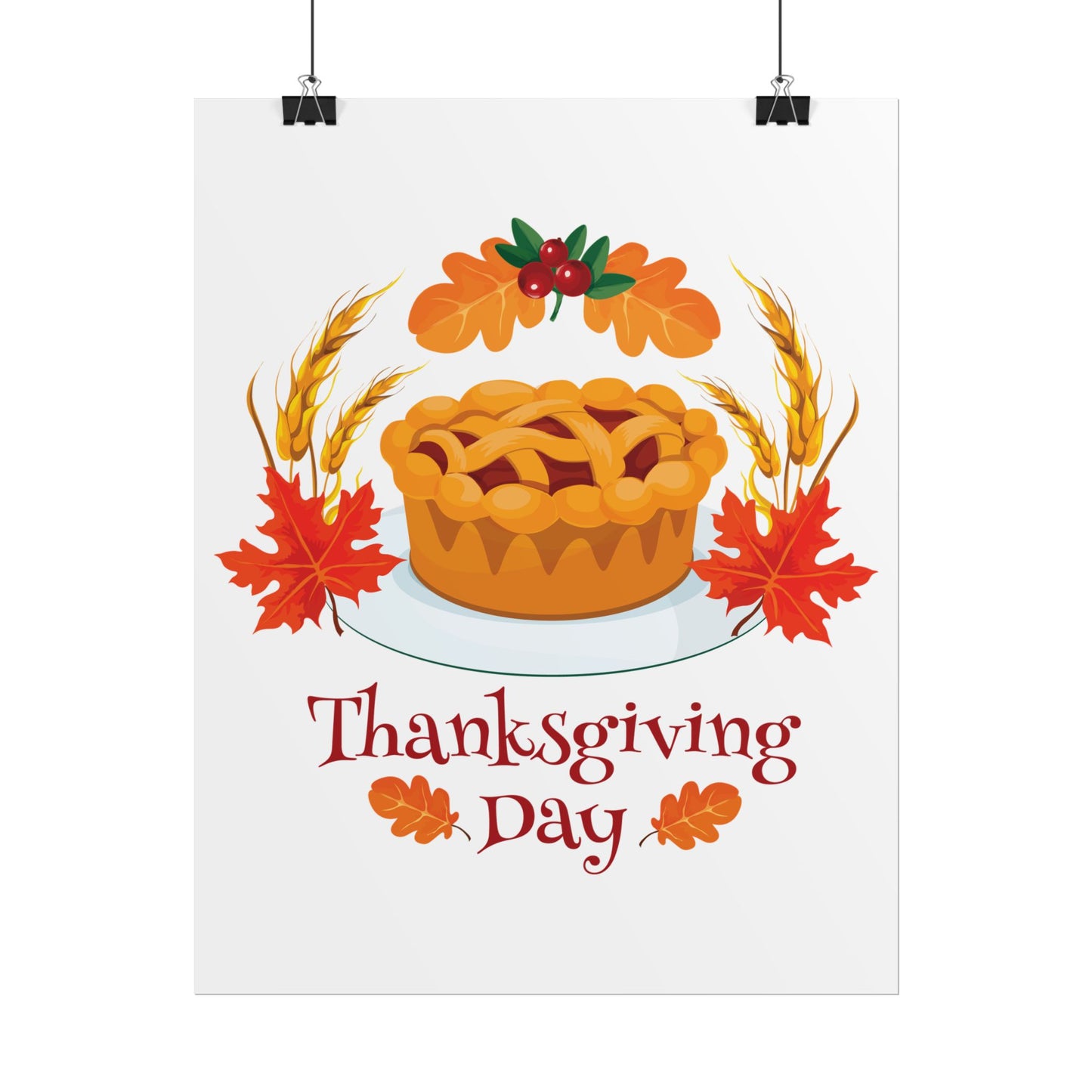 Rolled Poster -Thanksgiving Day