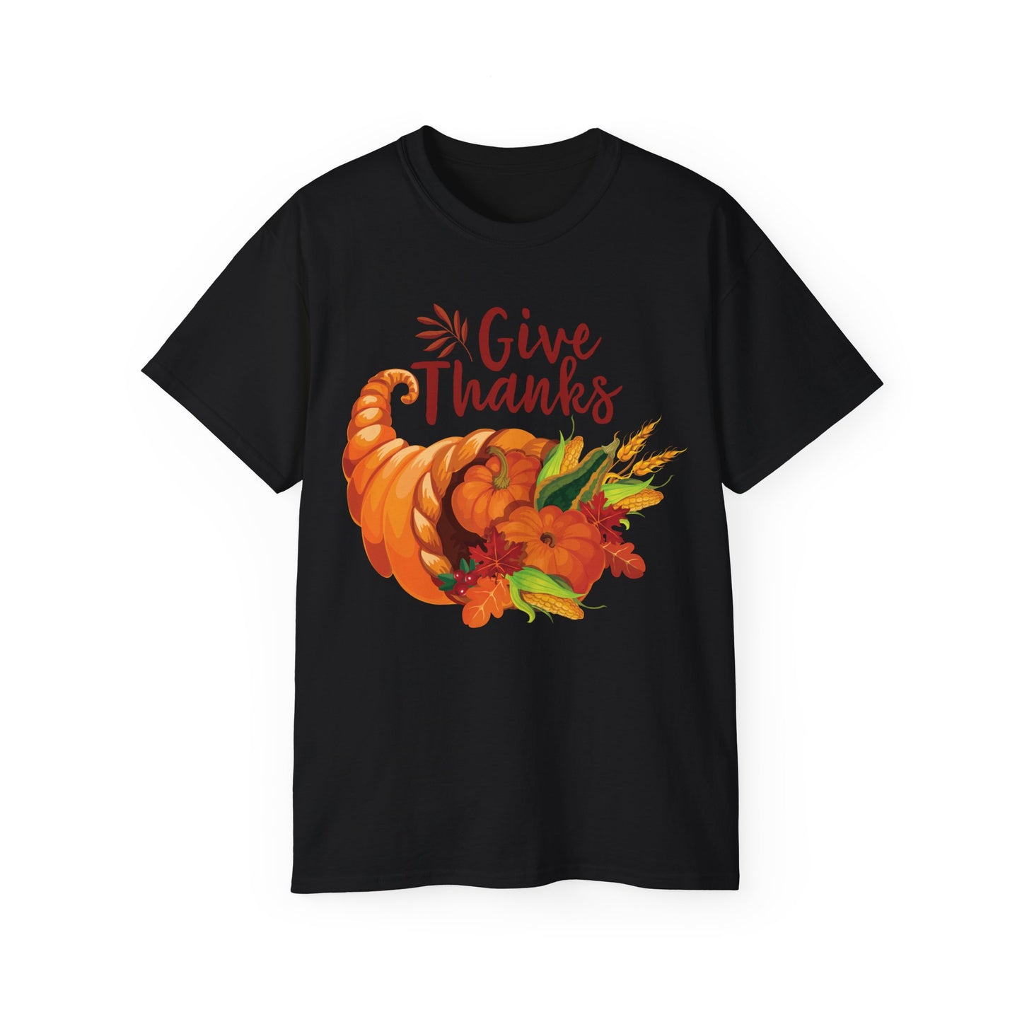Unisex Ultra Cotton Tee - Thanksgiving - Give Thanks