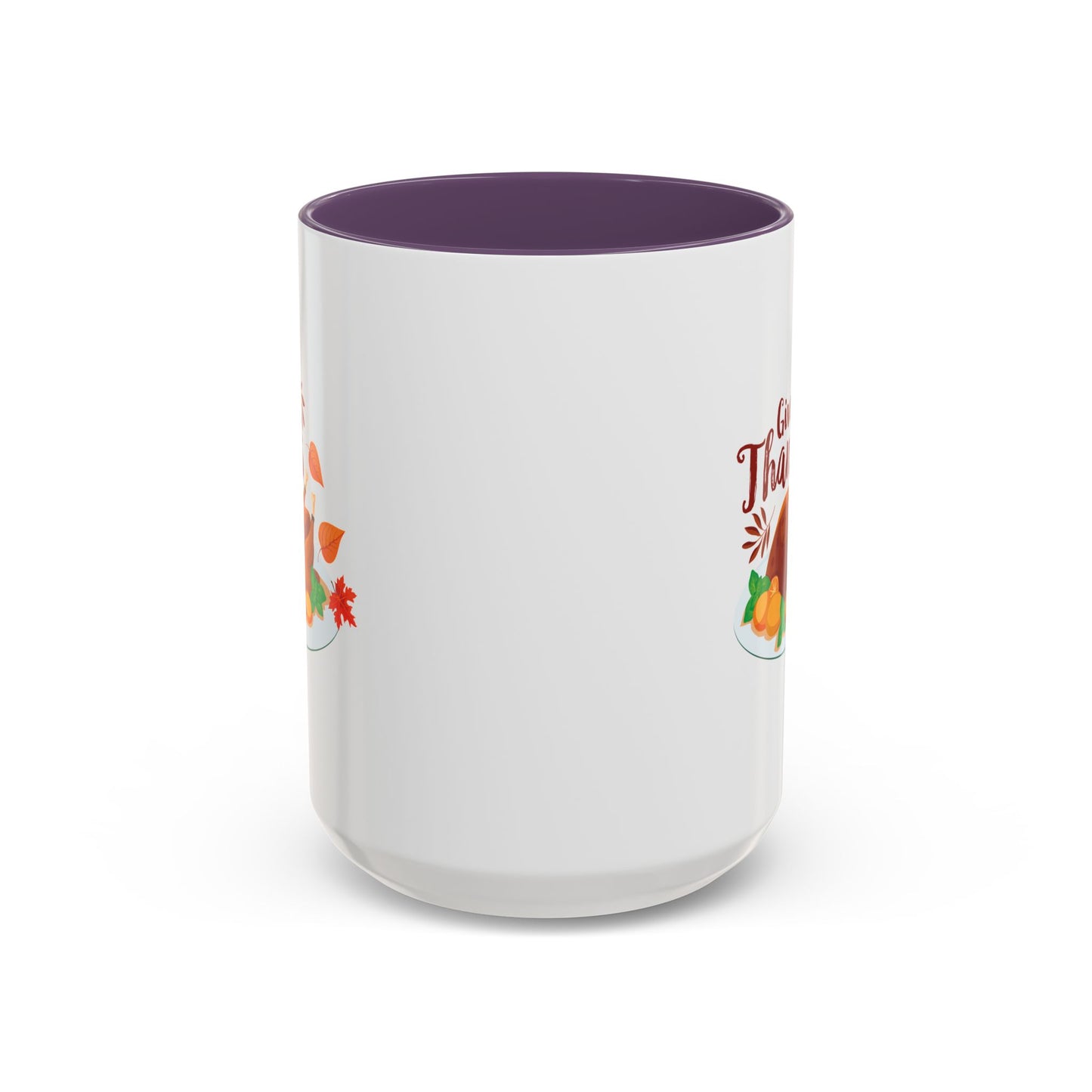 Accent Coffee Mug -Give Thanks