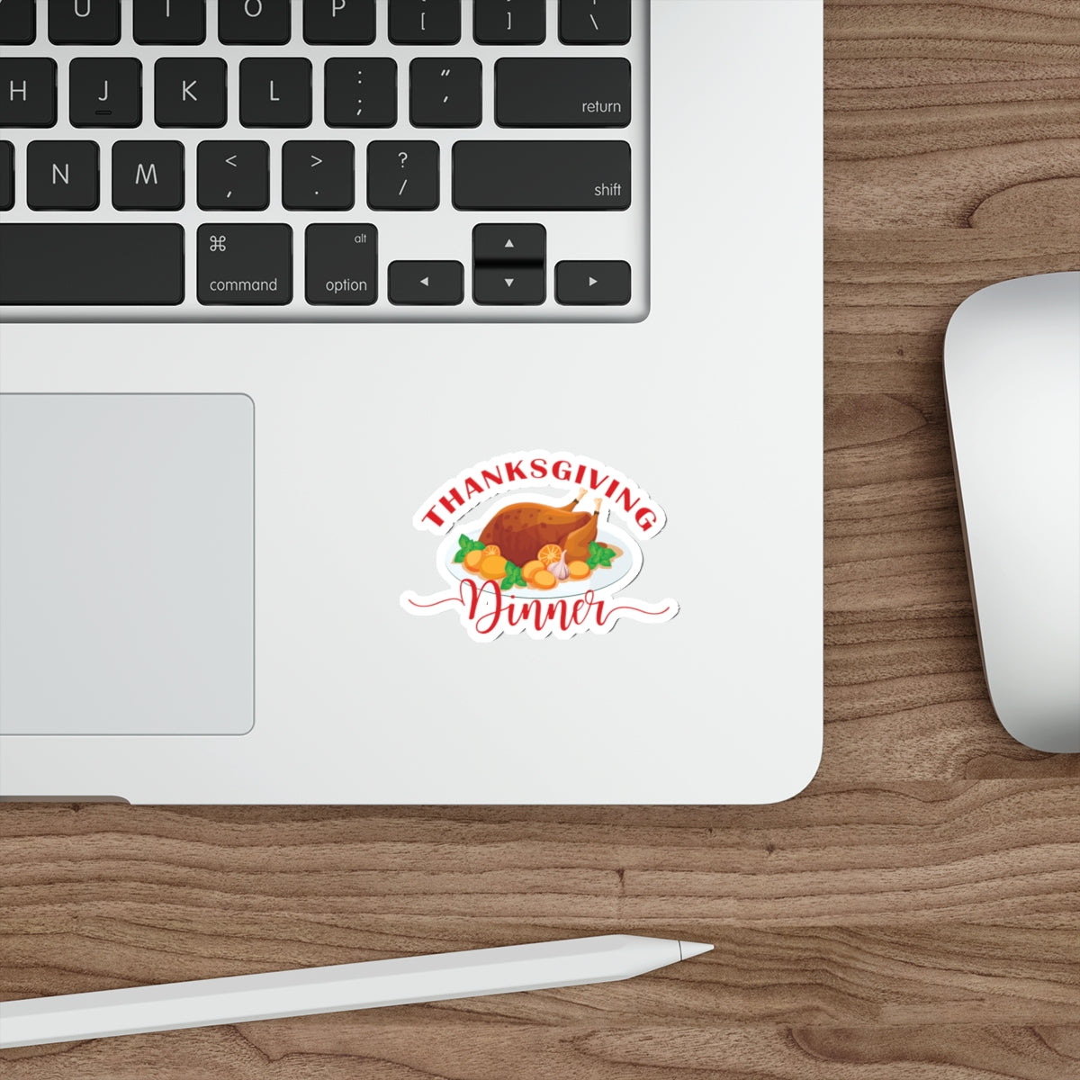 Die-Cut Stickers - Thanksgiving Dinner