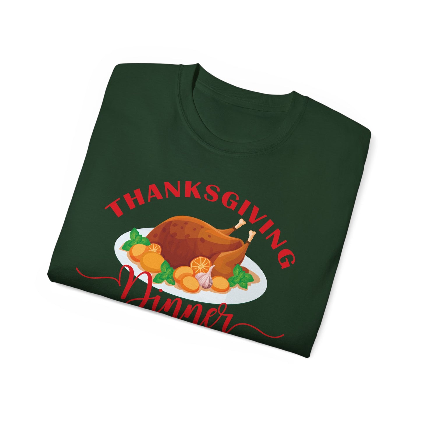 Unisex Ultra Cotton Tee -Thanksgiving Dinner