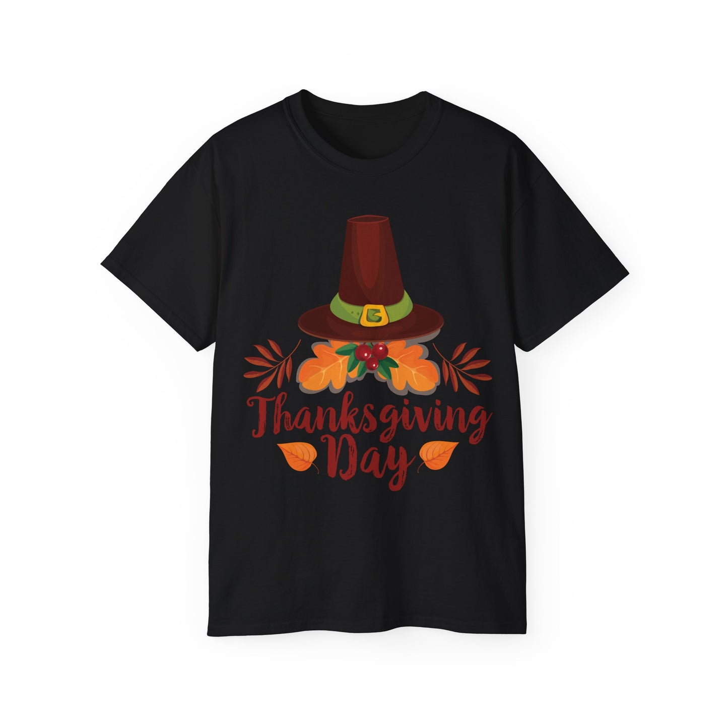 Unisex Ultra Cotton Tee - Thanksgiving Day - Happy Thanksgiving Day