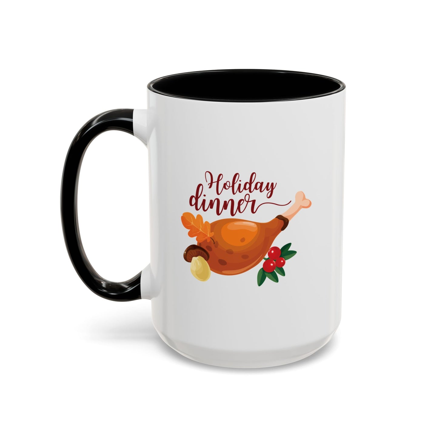 Accent Coffee Mug -Holiday Dinner