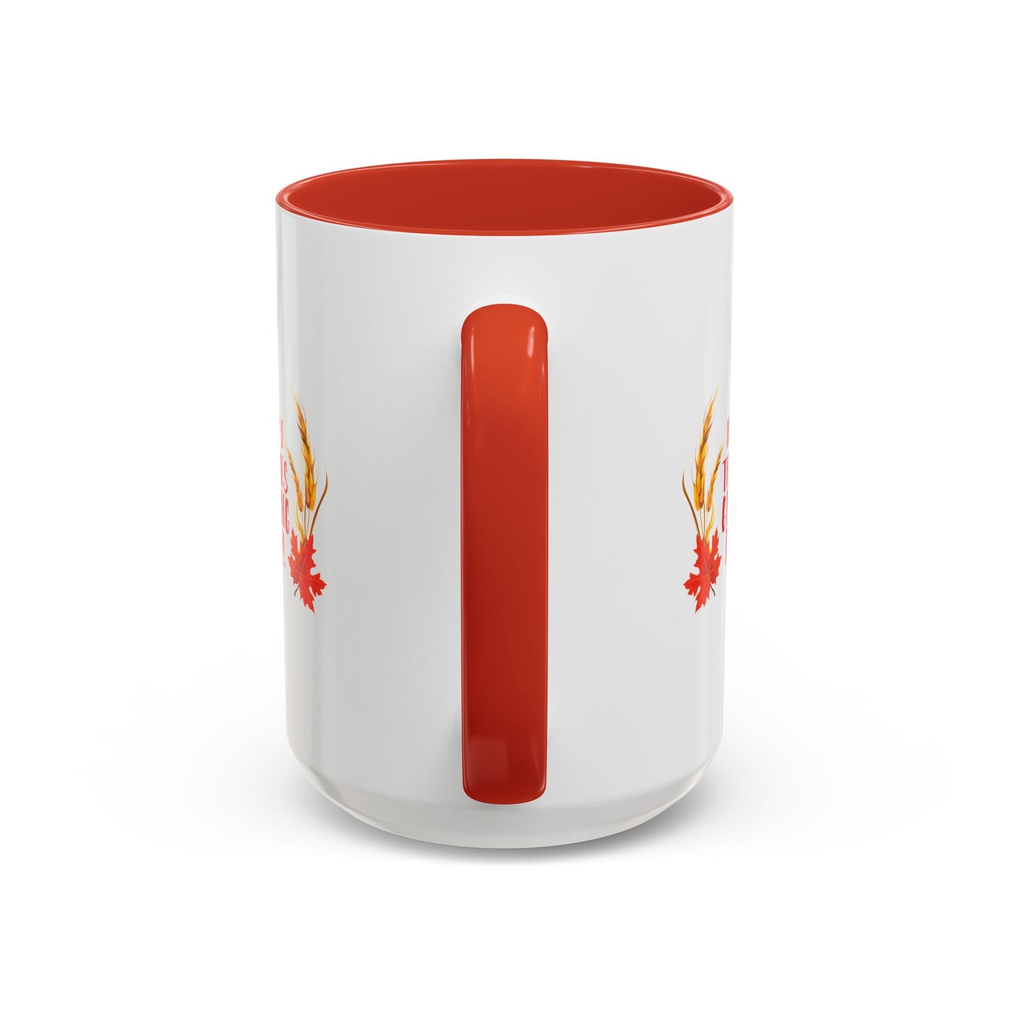 Accent Coffee Mug -Happy Thanksgiving Day
