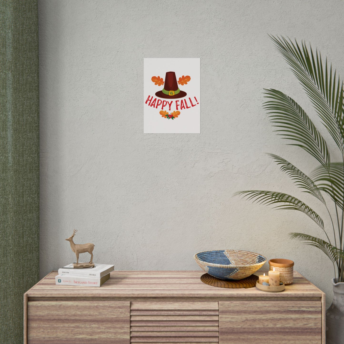 Rolled Poster -Happy Fall