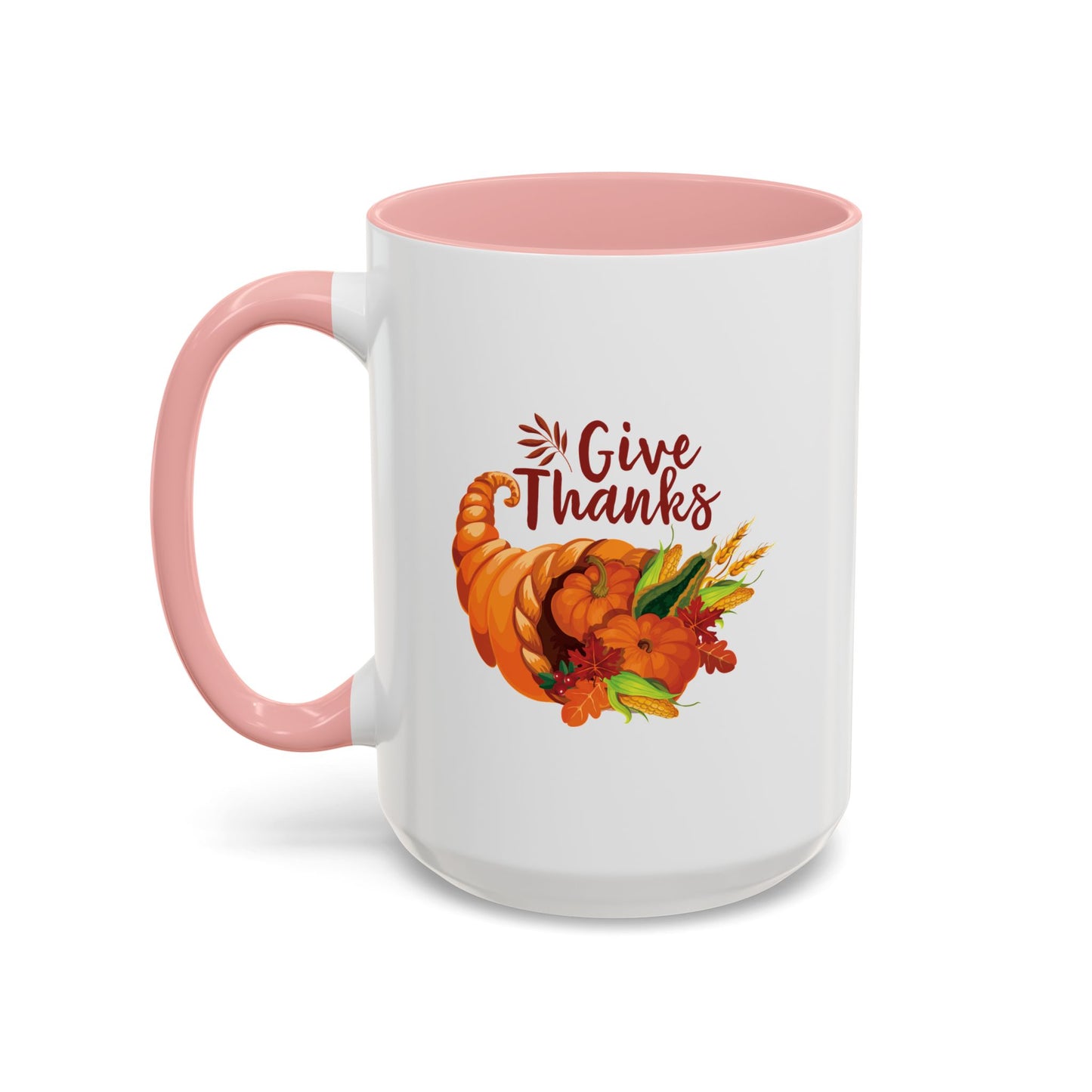 Accent Coffee Mug -Thanksgiving - Give Thanks