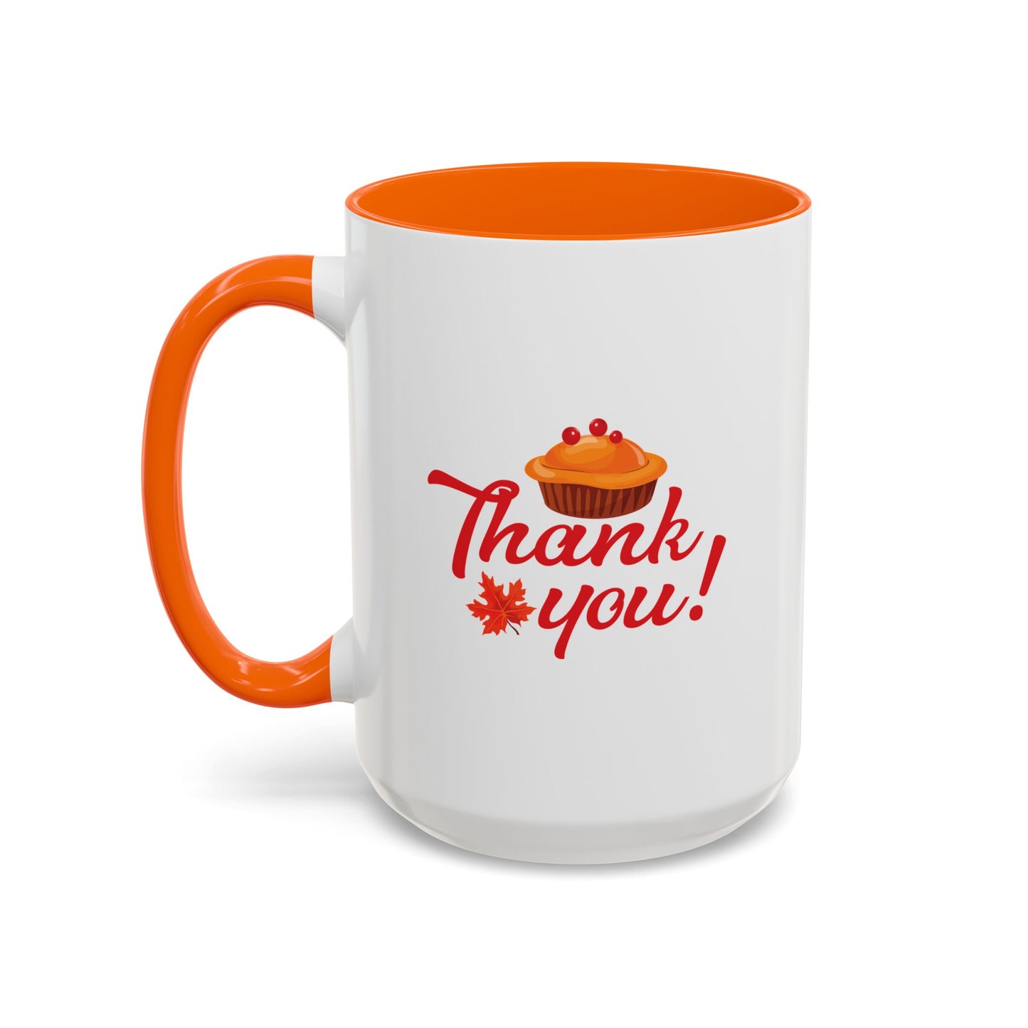 Accent Coffee Mug -Thank you