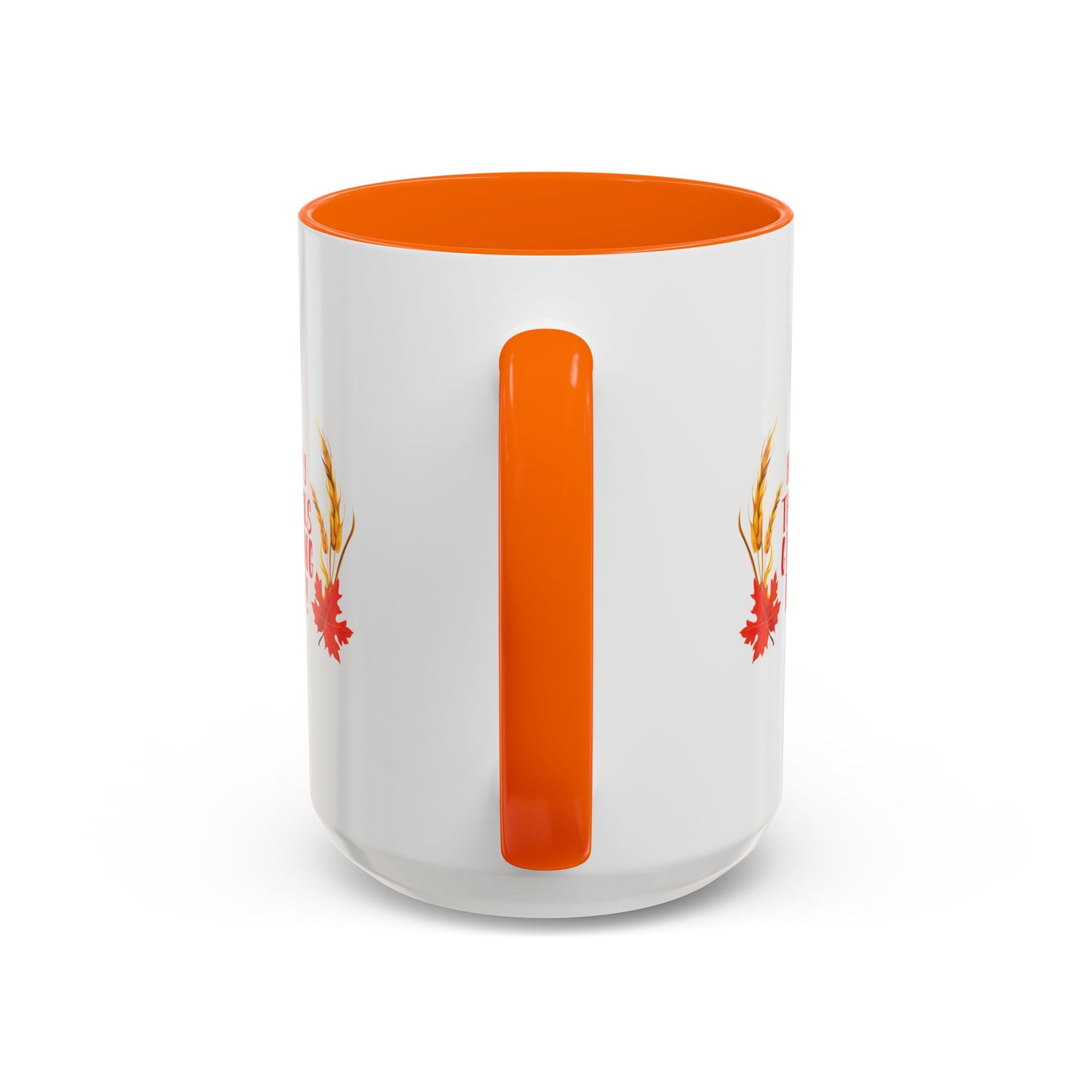 Accent Coffee Mug -Happy Thanksgiving Day