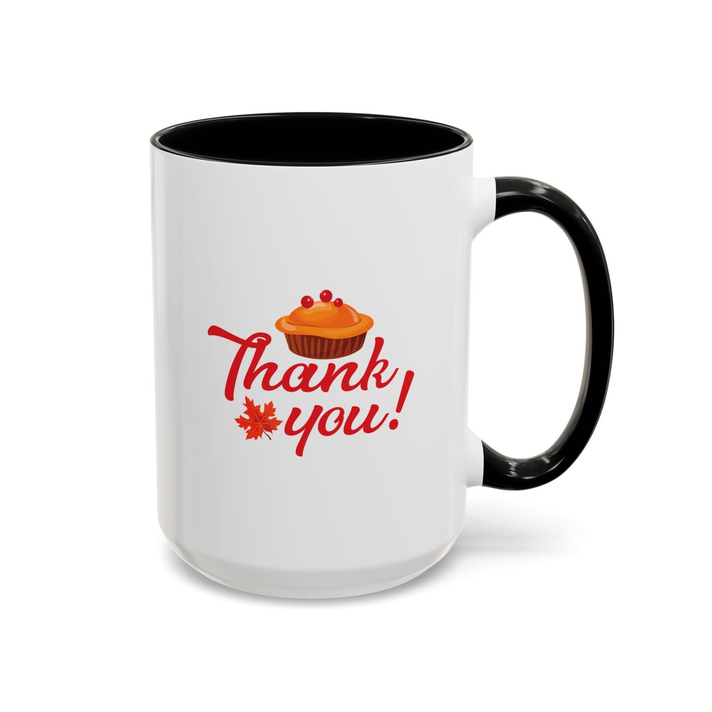 Accent Coffee Mug -Thank you