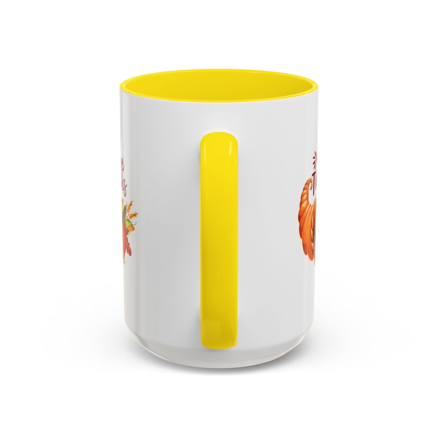 Accent Coffee Mug -Thanksgiving - Give Thanks
