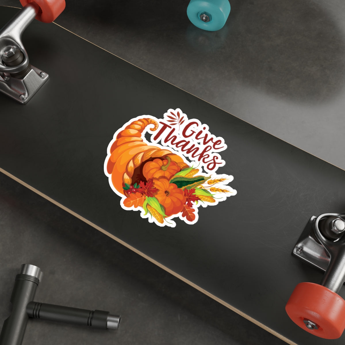 Die-Cut Stickers - Thanksgiving - Give Thanks