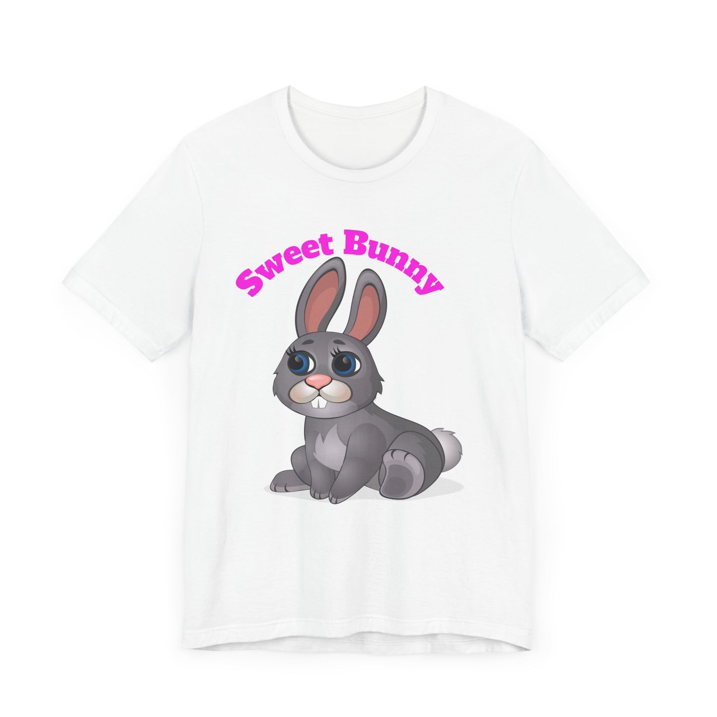 Unisex Jersey Short Sleeve Tee - Sweet Bunny - www.poorrichardsplace.com