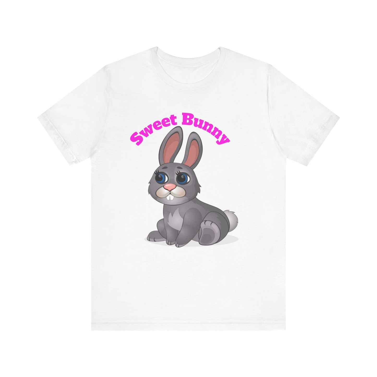 Unisex Jersey Short Sleeve Tee - Sweet Bunny - www.poorrichardsplace.com