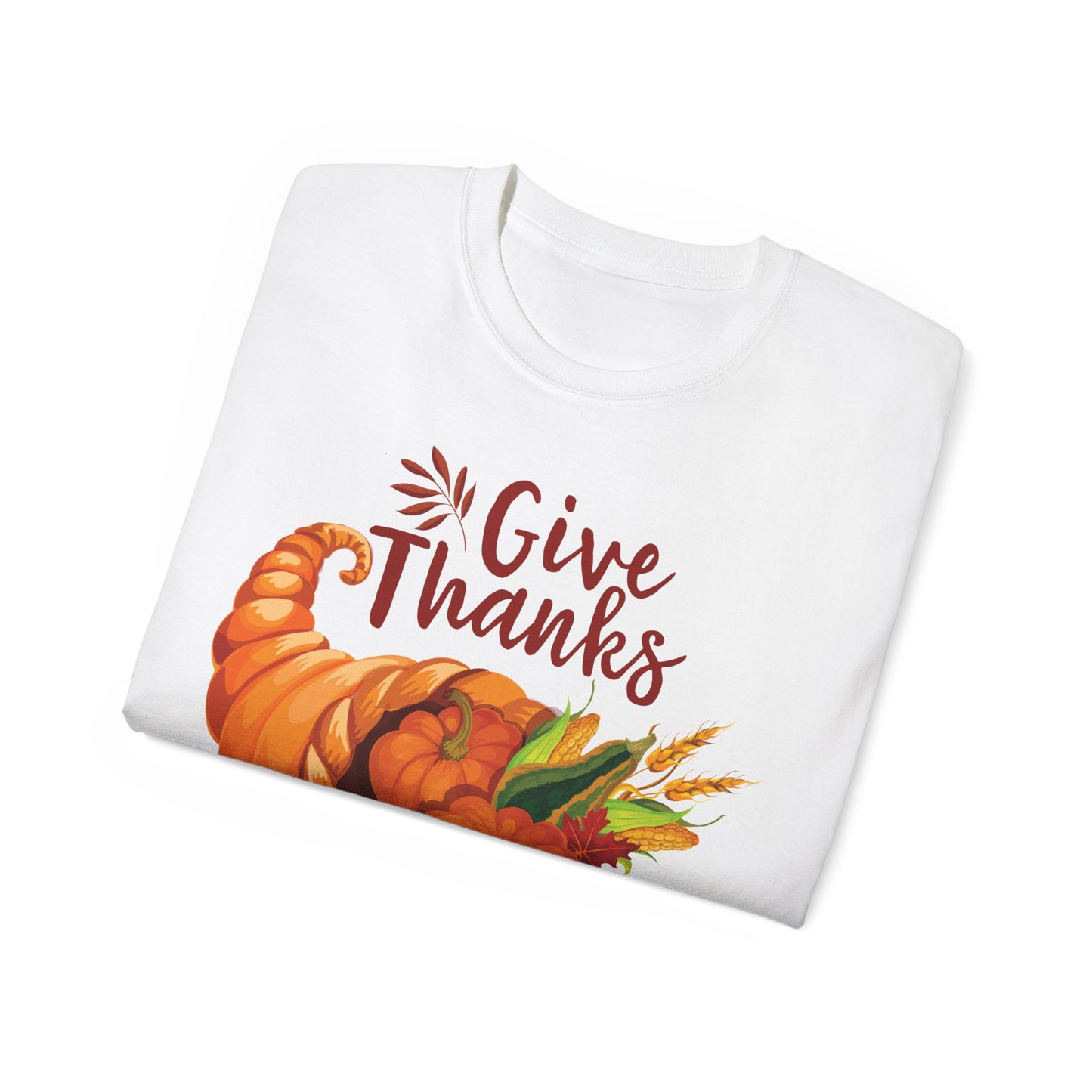Unisex Ultra Cotton Tee - Thanksgiving - Give Thanks