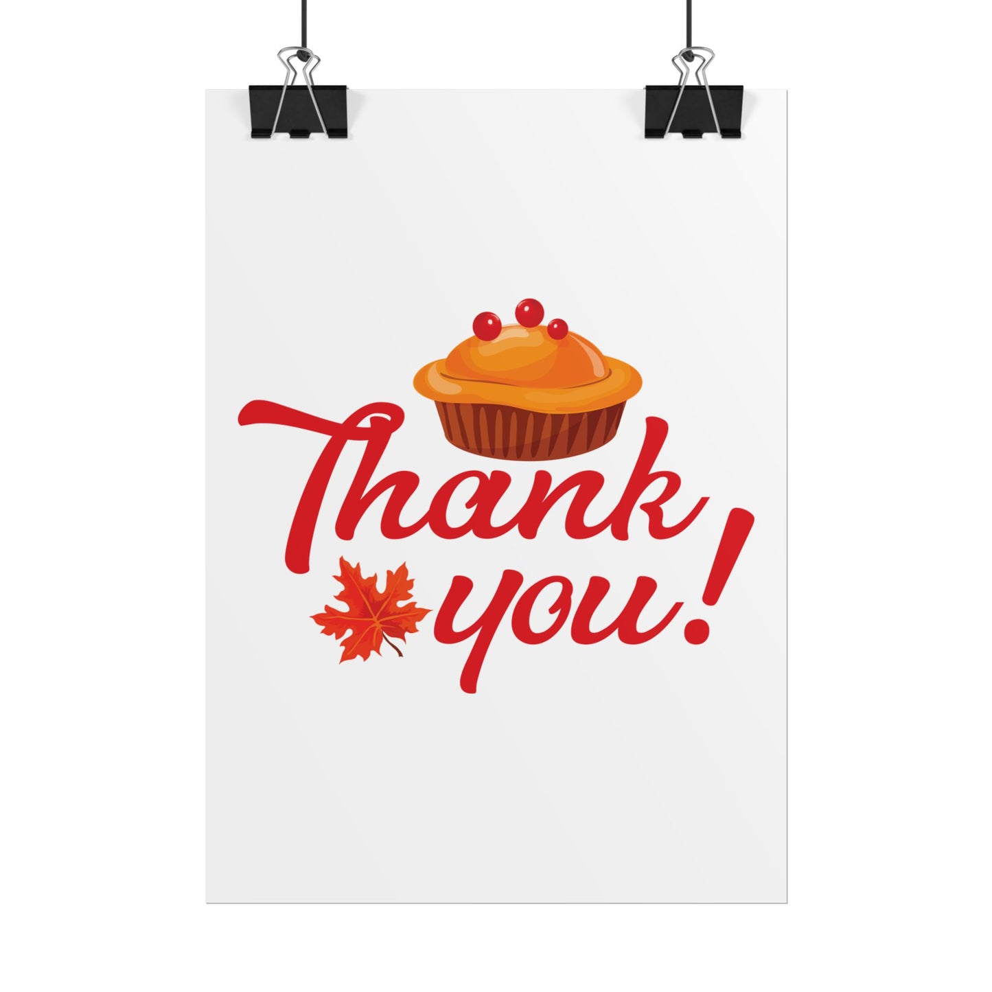 Rolled Poster -Thank you