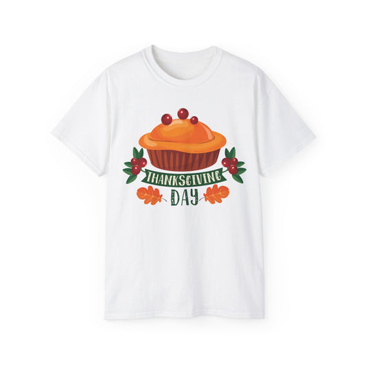 Unisex Ultra Cotton Tee - Thanksgiving Day - Pie