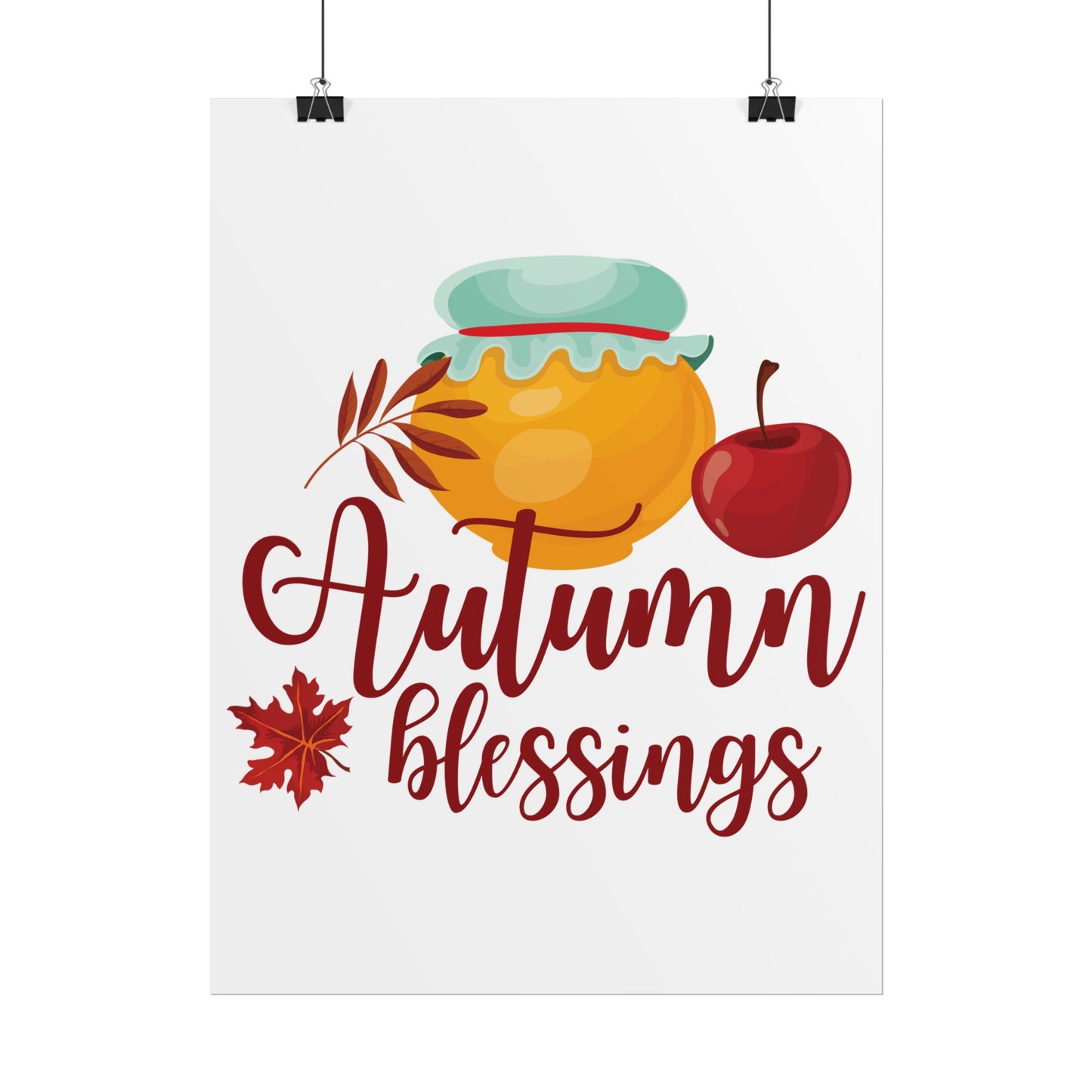 Rolled Poster - Autumn Blessings
