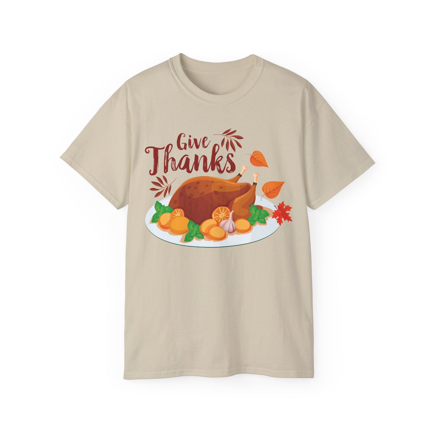 Unisex Ultra Cotton Tee -Give Thanks
