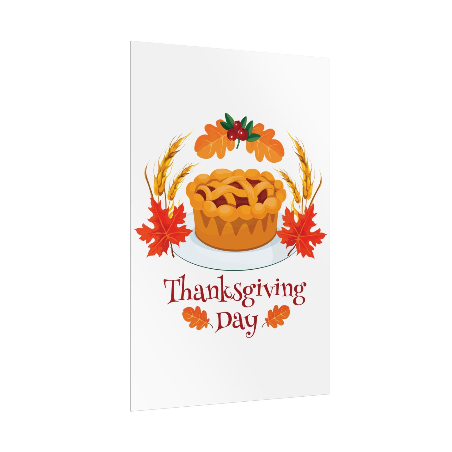 Rolled Poster -Thanksgiving Day