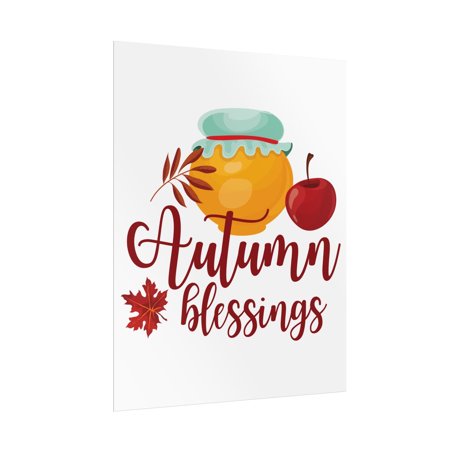 Rolled Poster - Autumn Blessings