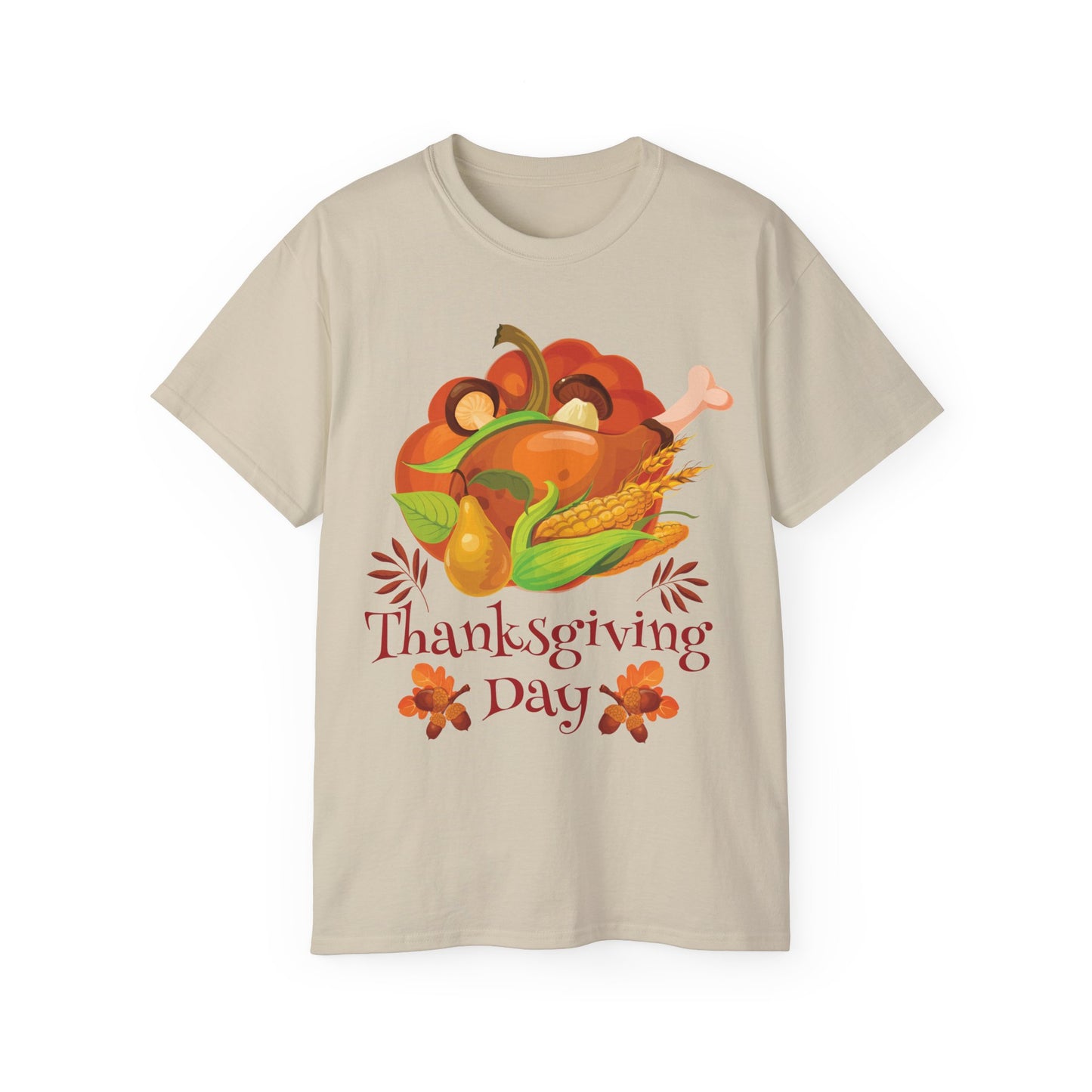 Unisex Ultra Cotton Tee - Thanksgiving Day - Turkey
