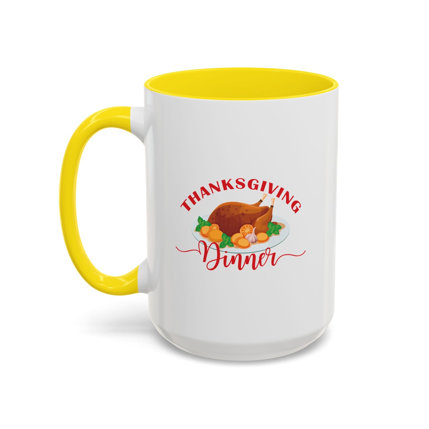 Accent Coffee Mug -Thanksgiving Dinner