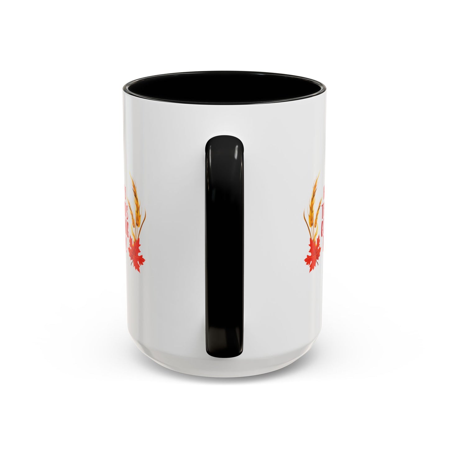 Accent Coffee Mug -Happy Thanksgiving Day