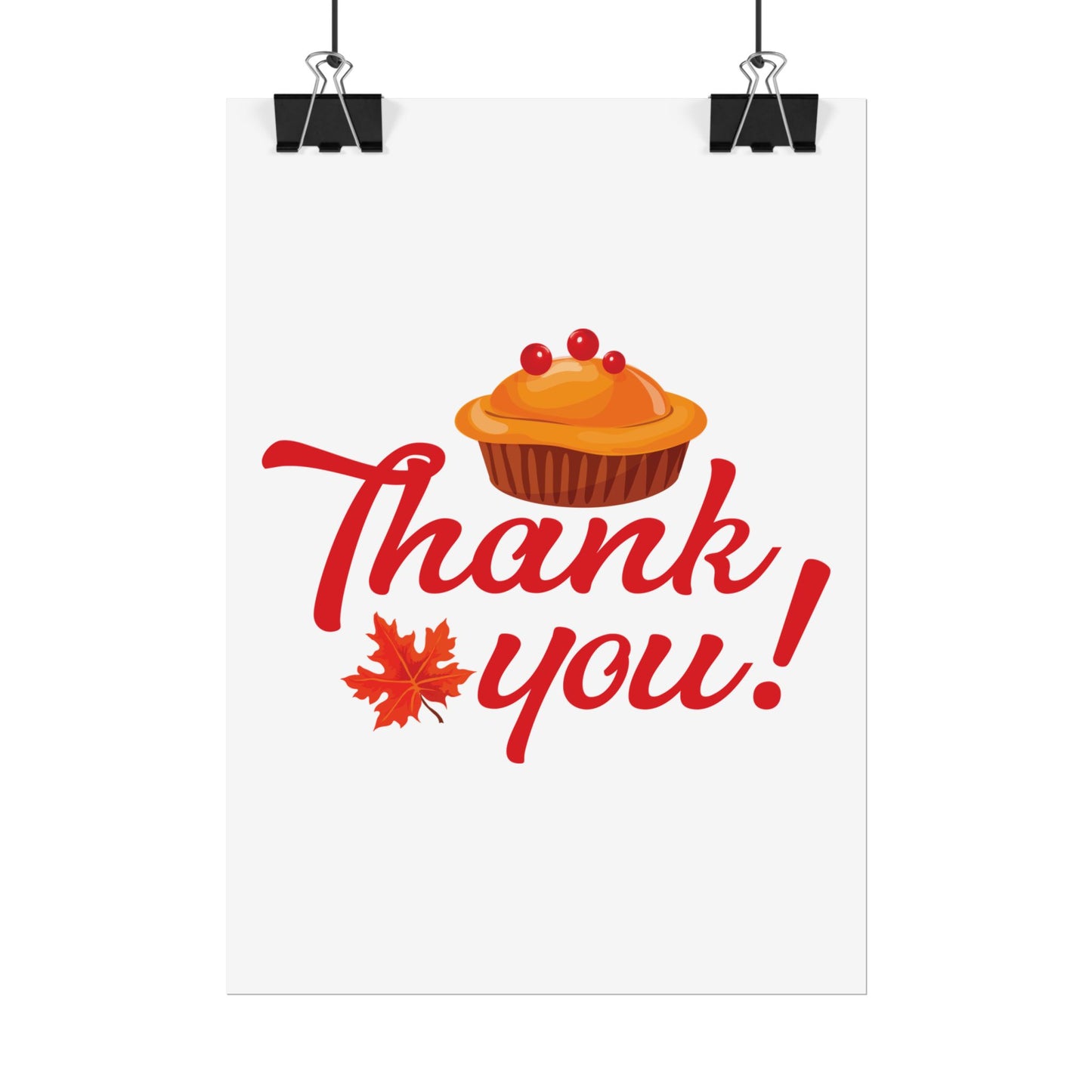 Rolled Poster -Thank you