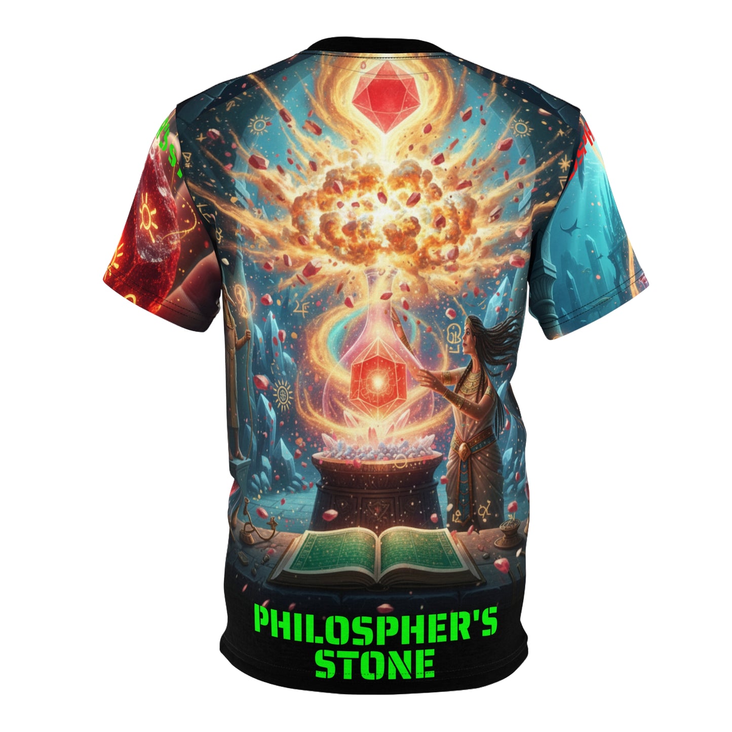 Philosopher's Stone Alchemist Tee — 'Making of the PHILOSOPHER'S STONE' Graphic T‑Shirt