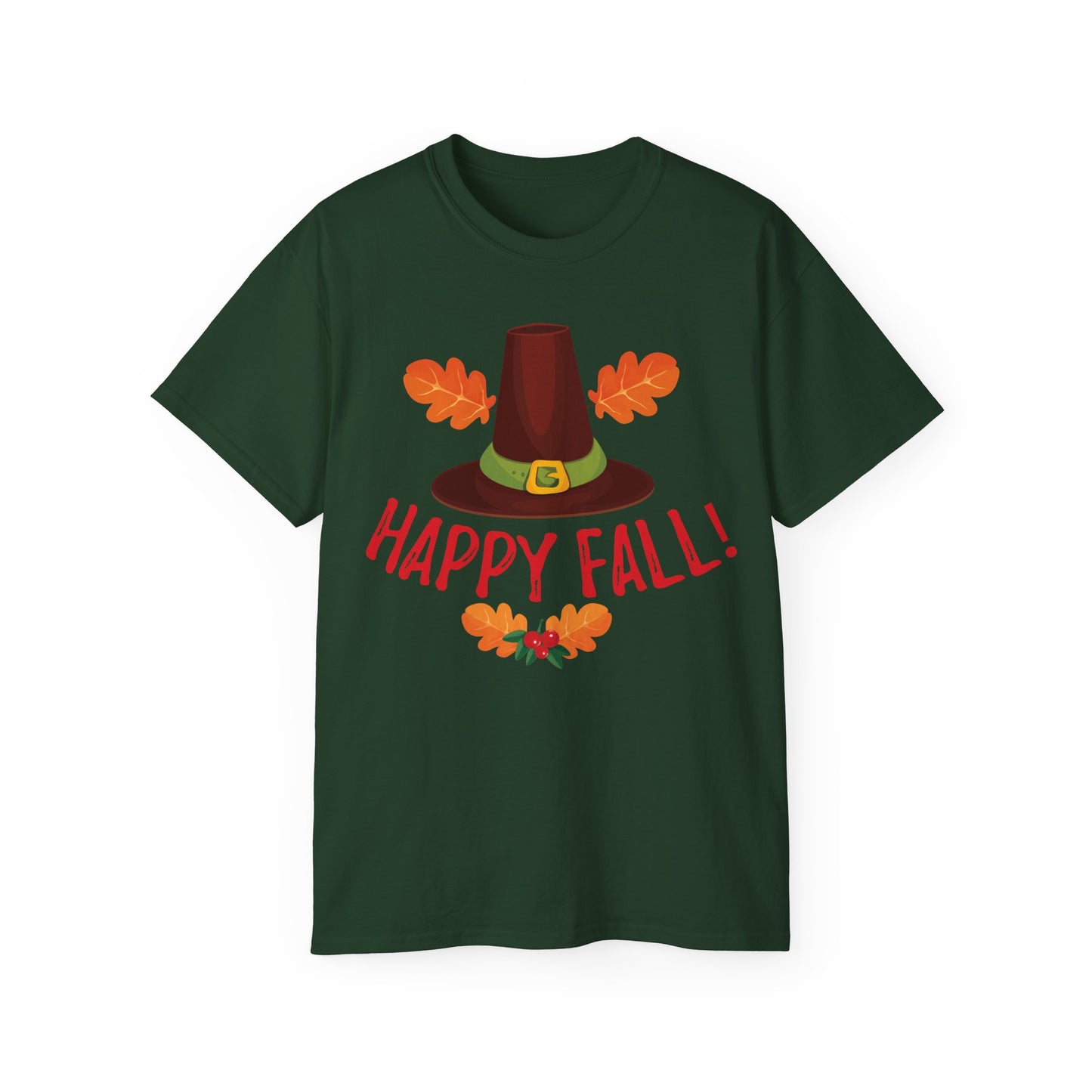 Unisex Ultra Cotton Tee -Happy Fall