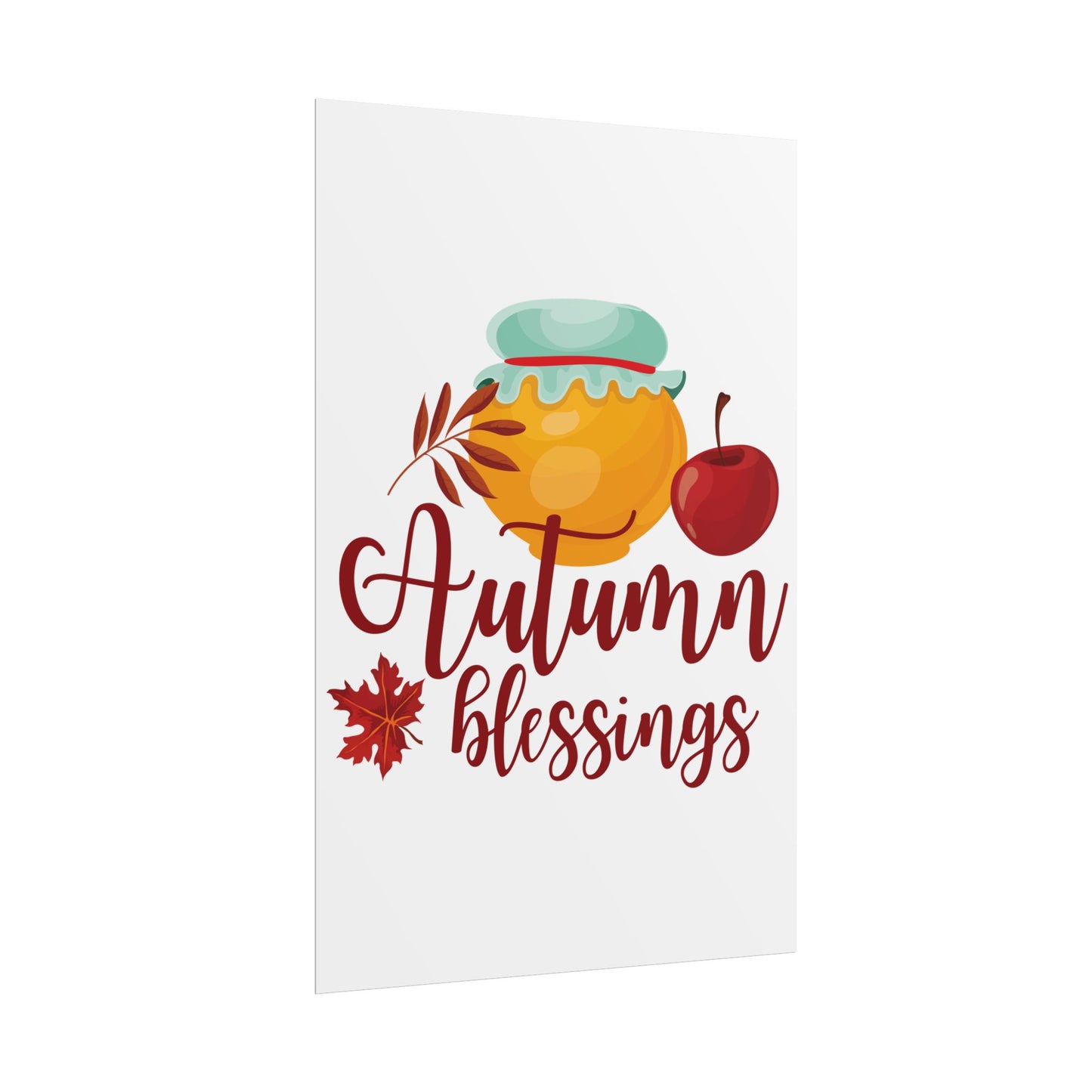 Rolled Poster - Autumn Blessings