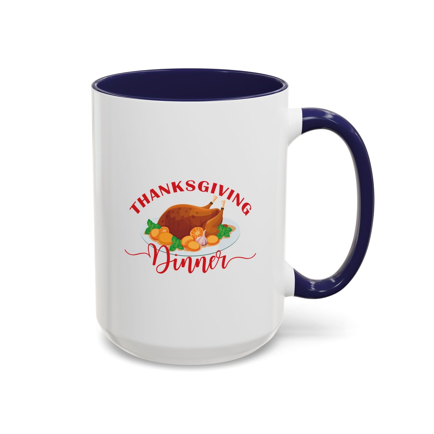 Accent Coffee Mug -Thanksgiving Dinner